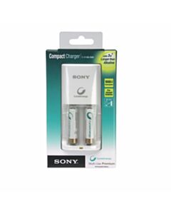 Kompaktlaadija kahe 2100mAh akuga