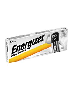  AA Energizer Industrial patareid LR6 10-pakk
