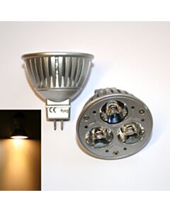 Sooja valgusega 3x1 W 12 V lamp