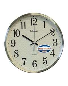 Hõbedane seinakell Q5678-1